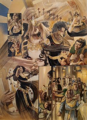 Civiello Emmanuel | Planche originale 53 de Corb-Nez | Galerie Napoléon
