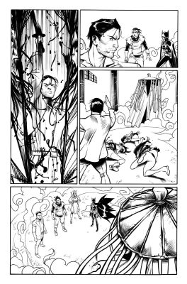 Juan Castro | Batgirl Issue 19 Page 16 | ComiConArt