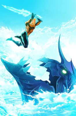 Sweeney Boo | Aquaman #03 Cover Issue 03 Page Cover | Comic Art House