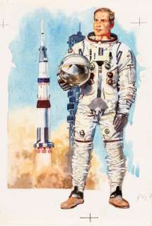 Burian Zdenek - "La conquista degli spazi celesti", 1971 | Urania Casa d’Aste