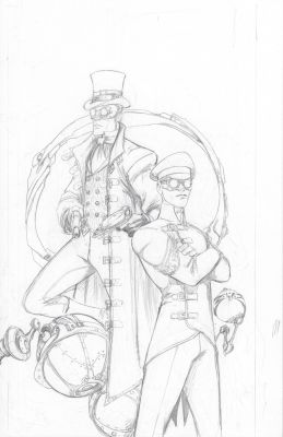 Joe Benitez | Green Hornet Legenderry #1 Cover | TDArt