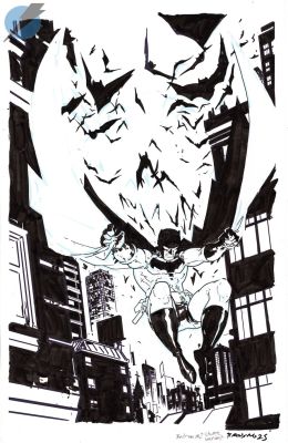 Riley Rossmo - Batman Issue 1 Page Cover