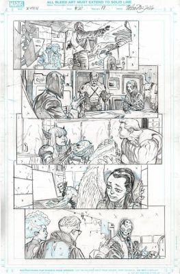 Netho Diaz | X-Men Issue 30 Page 17 | ComiConArt