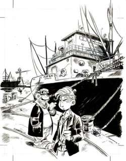 Serge Carrère | Léo Loden, Vodka Mauresque, couverture originale Ã … | Septimus