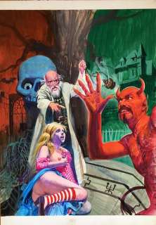 Dangelico, Pino - original cover Oltretomba no. 9 "L’esorcista" (1973) | Catawiki