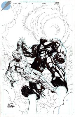 Ryan Stegman | Iron Man Issue 5 Page Cover | Felix Comic Art