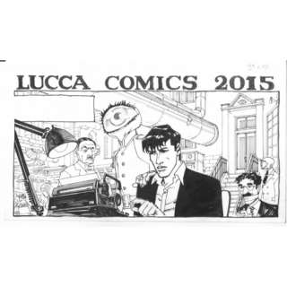Luigi Piccatto – Dylan Dog – Lucca Comix 2015
