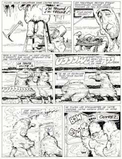 DETHOREY - lot 374 - Planche originale Ã  l‘encre de chine. Dimensions : 51…