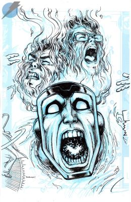 Chris Burnham | Fury of Firestorm Issue 1 Page Cover | Felix Comic Art