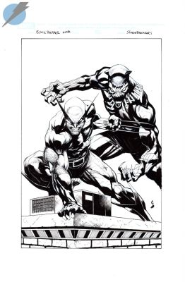 Geoff Shaw | Wolverine Issue 15 Page Cover | Felix Comic Art