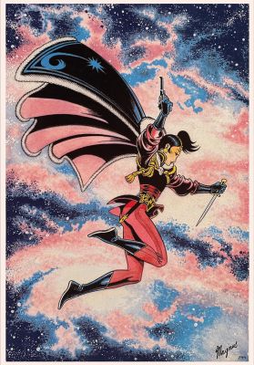 Magnus | arazzo Magnus – Milady nel 3000 | Krazy Art Gallery