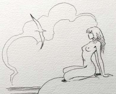 Manara, Milo - Dessin original signé | Catawiki