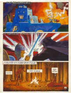 Moebius (1938-2012) | La citadelle aveugle Encres de couleur sur papier pour la… | Huberty Breyne