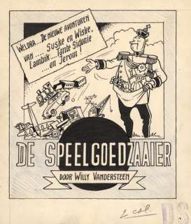 Willy VANDERSTEEN (1913-1990) - lot 101 - Bob et Bobette / Suske en Wiske Le semeur de joujoux / De…