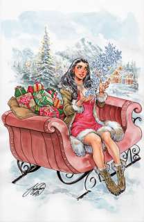 Siya Oum - Fathom 6 Cover Variant Christmas Aspen Comics
