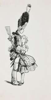 Joubert Pierre (1910-2002... | LE DEPART DU GRENADIER. Illustration à l’encre de Chine... | Coutau Bégarie