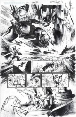 Jason Howard | Transformers (2023 Image) Issue 34 Page 17 | Splash Page