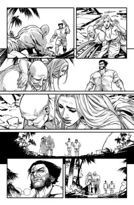 Julius Ohta | Wolverine Issue 21 Page 17 | ComiConArt