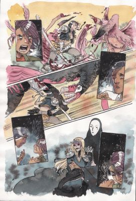 Morgan Beem | Author Immortal # 5 Page 15 | The Artist Bullpen