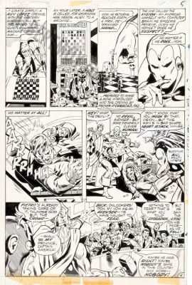 Dan Adkins, Rich Buckler | Avengers Issue 101 Page 4 | Albert Moy