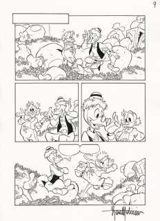 Molinari, Lara - original plate "Super Zio Paperone" | Catawiki