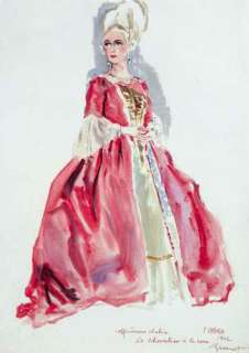 Pierre-Laurent BRENOT . Â« Madame Lubin dans le Chevalier Ã  la Rose Â». | Tessier Sarrou