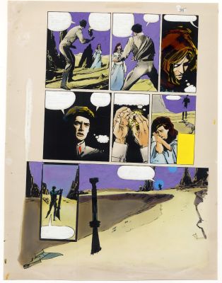 Bill Sienkiewicz Christie Scheele | (1985) Marvel Super Special - Dune Movie Adaptation Issue 36 Page 35 | Catskill Comics