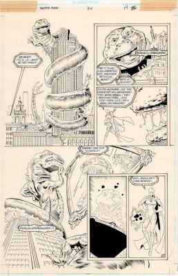 Scot Eaton, Peter Gross | Scot Eaton & Peter Gross - Doctor Fate #34 - Pg 12 | ComicArtFans Classifieds