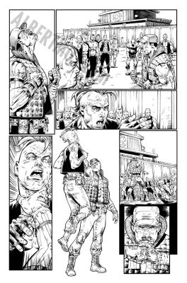 Esau And Isaac Escorza | Tmnt: the Last Ronin II Re-Evolution Issue 4 Page 25 | Albert Moy
