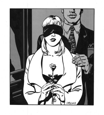 Varenne Alex | Illustration originale La Correction 6 | Galerie Napoléon