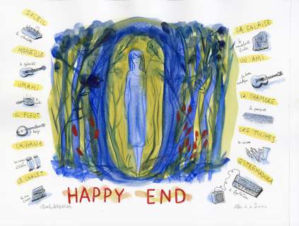 Albin de la Simone - CHARLES BERBERIAN – Happy end – couverture