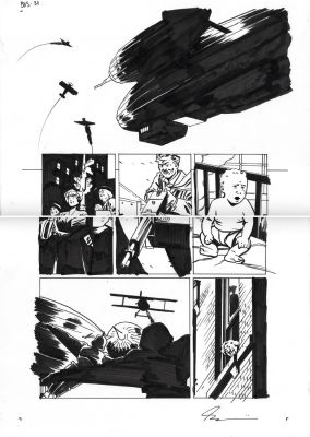 Jacob Phillips | The Peril of the Brutal Dark: an Ezra Cain Mystery Issue 05 Page 21 | Splash Page