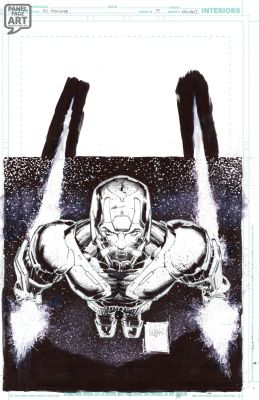 Whilce Portacio | X-0 Manowar 19 Cover - Variant | Panel Page Art
