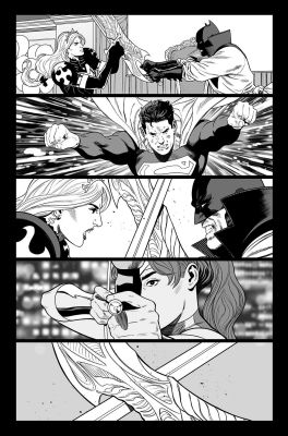 Daniel Sampere | Wonder Woman #31 Page 16 | Black Diamond