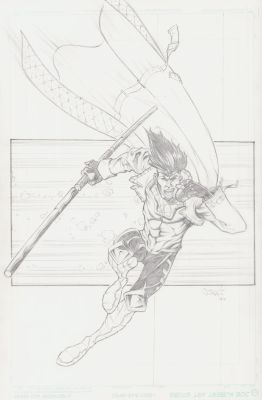 Chris Staggs | Gambit Detailed Pencil Art Commission - Signed ’07 | Anthony’s Comic Book Art