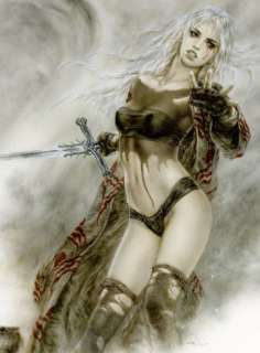Luis Royo | LUZ IN THE ORDER | Laberinto Gris