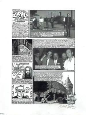 Gilbert Shelton | More than 30 years of Zap Comics | La Galerie de la Bande Dessinée