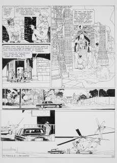 Francq Philippe (Né En 1961) | Largo Winch, planche 10 -Tome 8 "L’heure du tigre", édité par Dupuis en 1996 | Tajan