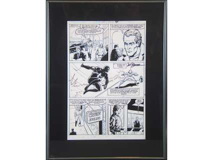 Spectacular Spider-Man #134 Original Art Story Pg | Weiss Auctions