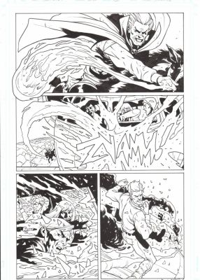 Paul Davidson – Captain Britain 50th Anniversary Special p3 – Chris Claremont | Berserker Art