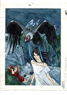 Serie Superjunior - Angelo Stano - "L’Avvoltoio" original cover - Page séparée - (1992) | Catawiki