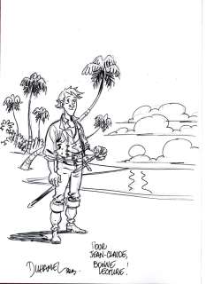 Duhamel | Les brigades du temps tome 2 EO, dédicace | Galerie OPA