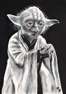 Yoda - Star Wars -  Diego Septiembre - Original Drawing- 21 x 30 cm | Catawiki