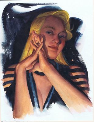 Steve Rude | Sundra Peale Pin-up | Steve Rude