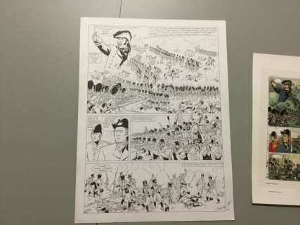 Torton, Jean - Planche originale + mise en couleur - Jacques Martin présente #7 - Napoléon Bonaparte T.4  (2015) | Catawiki