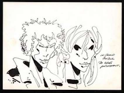 Comés, Didier - Originele tekening - 2 Personages - (1980) | Catawiki