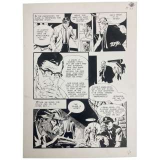 EERIE The Killer Slime Original Storyboard Production Comic Art | Los Angeles Estate Auction