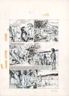 P. Eleuteri Serpieri  - original page x Lanciostory - Pagina singola - Prima Edizione | Catawiki