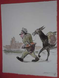 Bertoldo Bertoldino - Vittorio Lucchi - original illustr. - Page volante - EO | Catawiki