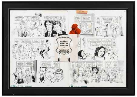 MORT DRUCKER ORIGINAL COMIC ARTWORK FOR MAD | misc / divers